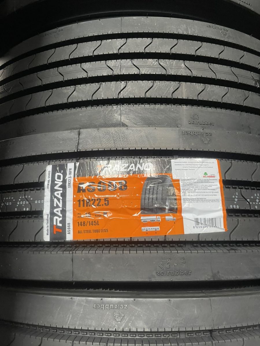 LỐP XE  TẢI GIÁ RẺ   - TRAZANO THÁI LAN